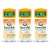 imageARM ampamp HAMMER Essentials Deodorant Clean Juniper Berry Wide Stick Made with Natural Deodorizers Free From Aluminum Parabens ampamp Phthalates 25 oz Pack of 2Orange