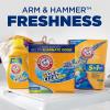 imageArm ampamp Hammer Plus OxiClean Powder Laundry Detergent Fresh Scent 45 Loads 348 Pound Pack of 1  Package May VaryFresh