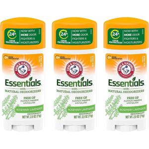 imageARM ampamp HAMMER Essentials Deodorant Fresh Rosemary Lavender 250 oz Pack of 3Fresh