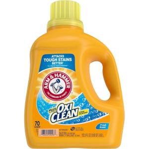 imageArm ampamp Hammer Liquid Laundry Detergent Plus OxiClean Fresh Scent 70 loadsFresh