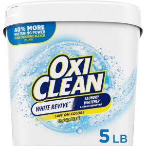imageOxiClean White Revive Laundry Whitener and Stain Remover Powder 5 lb80 Ounce Pack of 1