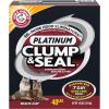 imageARM ampamp HAMMER Clump ampamp Seal Platinum Cat Litter MultiCat 40 lbs Pack of 1Clumping Cat Litter