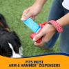 imageArm ampamp Hammer Durable Disposable Dog And Cat Waste Bags With Activated Baking Soda 180 Dog Poop Bags 9 x 14 Inches BlueBlue