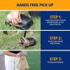 imageArm ampamp Hammer Heavy Duty Pet Waste Bags for Swivel Bin ampamp Rake Dog Pooper Scooper 20 Count Refill Bags Packaging May Vary