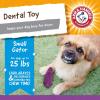 imageArm ampamp Hammer for Pets Super Treadz Mini Gorilla Dental Chew Toy for Dogs Dog Dental Chew Toys Reduce Plaque ampamp Tartar Buildup Without Brushing for Dogs up to 25 Lbs Pack of 24Gator