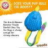 imageArm ampamp Hammer for Pets Super Treadz Mini Gorilla Dental Chew Toy for Dogs Dog Dental Chew Toys Reduce Plaque ampamp Tartar Buildup Without Brushing for Dogs up to 25 Lbs Pack of 24Rooster