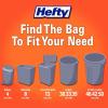 imageHefty Small Trash Bags Fabuloso Scent 4 Gallon 34 CountClean Burst
