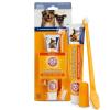 imageArm ampamp Hammer for Pets Complete Care Puppy Dental Kit Includes 25 oz Dog Toothpaste in Peanut Butter Flavor Small Dog Toothbrush for Small Dogs and Puppies and Microfiber Finger Brush Pack of 1Dog  Chicken