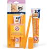 imageArm ampamp Hammer for Pets Complete Care Puppy Dental Kit Includes 25 oz Dog Toothpaste in Peanut Butter Flavor Small Dog Toothbrush for Small Dogs and Puppies and Microfiber Finger Brush Pack of 1Cat  Kitten  Tuna
