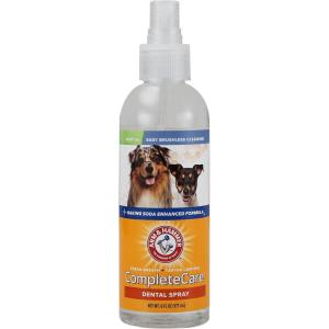 imageArm ampamp Hammer Complete Care Dog Dental Spray 6 Fl Oz  Mint Flavor Dog Dental Spray for Easy Brushless Cleaning  Baking Soda Enhanced Formula for Fresh Breath and Tartar ControlDog Dental Spray