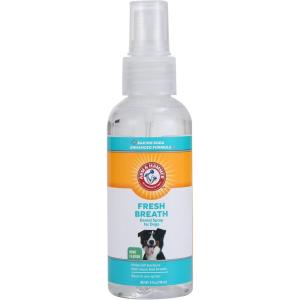 imageArm ampamp Hammer Complete Care Dog Dental Spray 6 Fl Oz  Mint Flavor Dog Dental Spray for Easy Brushless Cleaning  Baking Soda Enhanced Formula for Fresh Breath and Tartar ControlDental Spray  Fresh Breath