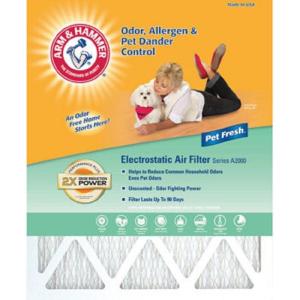 imageArm ampamp Hammer Enhanced Air Filter 12x20x1 4Pack14Inch by 25Inch by 1Inch