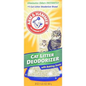 imageArm ampamp Hammer For Pets Cat Litter Deodorizer with Activated Baking Soda 20 oz Pack of 4