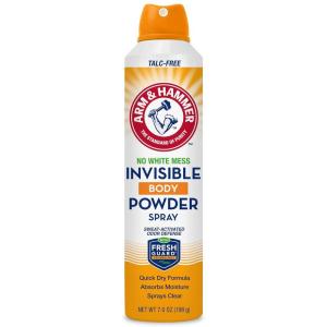 imageArm ampamp Hammer Invisible Body Powder Spray Clear TalcFree Body Odor ampamp Sweat Control for Men ampamp Women Spray Body Powder for Women and Men Arm and Hammer Body Spray Powder 7 Oz 3 PackFresh
