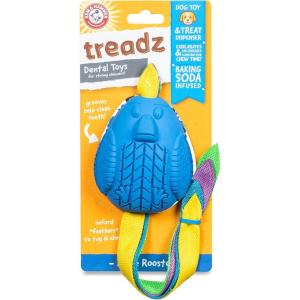 imageArm ampamp Hammer for Pets Super Treadz Mini Gorilla Dental Chew Toy for Dogs Dog Dental Chew Toys Reduce Plaque ampamp Tartar Buildup Without Brushing for Dogs up to 25 Lbs Pack of 24Rooster