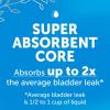 imageFitRight Fresh Start Incontinence and Postpartum Underwear for Women Large Blue 12 Count Ultimate Absorbency Disposable Underwear with The OdorControl Power of ARM ampamp HammerLarge 48 Count