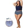 imageFitRight Fresh Start Incontinence and Postpartum Underwear for Women Large Blue 12 Count Ultimate Absorbency Disposable Underwear with The OdorControl Power of ARM ampamp HammerXXLarge 48 Count