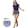 imageFitRight Fresh Start Incontinence and Postpartum Underwear for Women Large Blue 12 Count Ultimate Absorbency Disposable Underwear with The OdorControl Power of ARM ampamp HammerSmall 48 Count