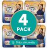 imageFitRight Fresh Start Incontinence and Postpartum Underwear for Women Large Blue 12 Count Ultimate Absorbency Disposable Underwear with The OdorControl Power of ARM ampamp HammerXLarge 48 Count