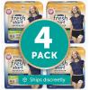 imageFitRight Fresh Start Incontinence and Postpartum Underwear for Women XXL Black 12 Count Ultimate Absorbency Disposable Underwear with The OdorControl Power of ARM ampamp HammerSmall 48 Count