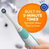 imageSpinbrush Kids Electric Toothbrush Glow in The Dark BatteryPoweredShimmery Sparkle