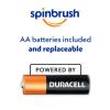 imageSpinbrush PRO CLEAN Battery Powered Toothbrush Medium Bristles 1 Count Gold or Blue Color May Vary