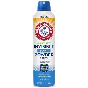 imageArm ampamp Hammer Invisible Foot Powder Spray Clear TalcFree Foot Odor ampamp Sweat Control Foot Spray Odor Eliminator Spray Foot Odor Eliminator For Men ampamp Women Foot Odor Spray 7 Oz 1 Pack7 Ounce Pack of 1