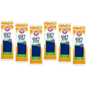 imageArm ampamp Hammer Odor Control Soft Step Insoles Memory Foam Insoles for Men ampamp Women Grey Topside Treated wFresh Guard Tech Best Insoles for Standing All Day Foot Inserts Shoe Inserts Unisex3 Pack6 pair