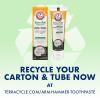 imageARM ampamp HAMMER Essentials FluorideFree Toothpaste Whiten  Activated Charcoal4 Pack of 43oz Tubes Clean Mint 100 Natural Baking Soda