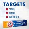 imageArm ampamp Hammer Advance White Toothpaste Clean Mint Flavor Stain Defense Technology 6 Ounce Pack of 412 Ounce Pack of 1