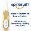 imageSpinbrush PRO WHITEN Battery Powered Toothbrush Soft Bristles 1 Count Rose Gold or Silver Colors May Vary1 Count Pack of 1
