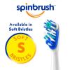 imageSpinbrush PRO WHITEN Battery Powered Toothbrush Soft Bristles 1 Count Rose Gold or Silver Colors May Vary1 Count Pack of 1