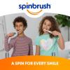 imageSpinbrush Princess Peach Kids Electric Battery Toothbrush Soft Bristles