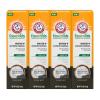 imageARM ampamp HAMMER Essentials FluorideFree Toothpaste Whiten  Activated Charcoal4 Pack of 43oz Tubes Clean Mint 100 Natural Baking Soda