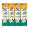 imageARM ampamp HAMMER Essentials Whiten ampamp Strengthen Fluoride Toothpaste4 Pack of 43oz Tubes Fresh Mint 100 Natural Baking Soda Fluoride Toothpaste