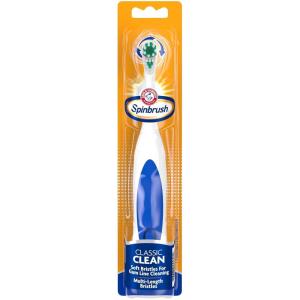 imageSpinbrush PRO WHITEN Battery Powered Toothbrush Soft Bristles 1 Count Rose Gold or Silver Colors May Vary1 Count Pack of 1