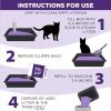 imageARM ampamp HAMMER Clump ampamp Seal Slide Platinum MultiCat Clumping Litter Easy Clean Superior Odor Control 275 Lbs37 lb