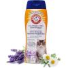 imageArm ampamp Hammer 2in1 Deodorizing ampamp Dander Reducing Shampoo for Cats Dander Remover for Dander and Odors Baking Soda Moisturizes and Deodorizes Lavender Chamomile Scent 20 Fl Oz Pack of 1Lavender Chamomile