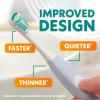 imageSpinbrush Pro Whiten Battery Toothbrush for Adults Medium Bristles Batteries IncludedLight Blue