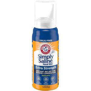 imageArm ampamp Hammer Simply Saline Nasal Mist Extra Strength Severe Congestion 16 Ounce