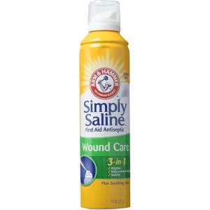 imageSimply Saline Wound Wash 3in1 Spray  71 oz Pack of 2