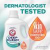 imageARM ampamp HAMMER Deep Clean Free ampamp Clear Liquid Laundry Detergent Free of Dyes Perfumes and Phosphates Dermatologist Tested 102 Fl Oz 68 Loads102 Fl Oz Pack of 1