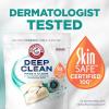 imageARM ampamp HAMMER Deep Clean Free ampamp Clear Liquid Laundry Detergent Free of Dyes Perfumes and Phosphates Dermatologist Tested 102 Fl Oz 68 Loads44 Count Pack of 1