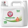imageARM ampamp HAMMER Sensitive Skin Free ampamp Clear Liquid Laundry Detergent 105 fl oz 105 LoadsSenstive Skin