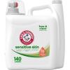 imageARM ampamp HAMMER Sensitive Skin Free ampamp Clear Liquid Laundry Detergent 105 fl oz 105 LoadsSenstive Skin