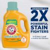 imageARM ampamp HAMMER Sensitive Skin Liquid Laundry Detergent Fresh Scent 105 fl oz 105 Loads105 Fl Oz Pack of 2