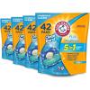 imageArm ampamp Hammer Clean Burst 5in1 Laundry Detergent Power Paks High Efficieny HE 42 CountClean Burst
