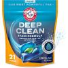 imageARM ampamp HAMMER Deep Clean Stain Formula Laundry Detergent Power Paks 21 ct21 Count Pack of 1