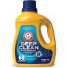 imageAampampH Liquid Laundry Detergent Deep Clean Stain Sparkling Clean 150 Fl oz 100 loads102 Fl Oz Pack of 1
