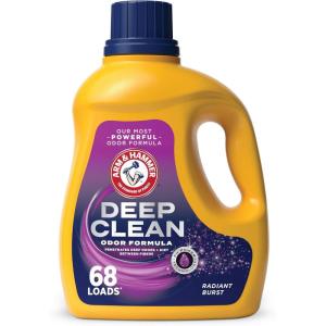imageARM ampamp HAMMER Deep Clean Odor Formula Liquid Laundry Detergent 102 fl oz 68 Loads102 Fl Oz Pack of 1
